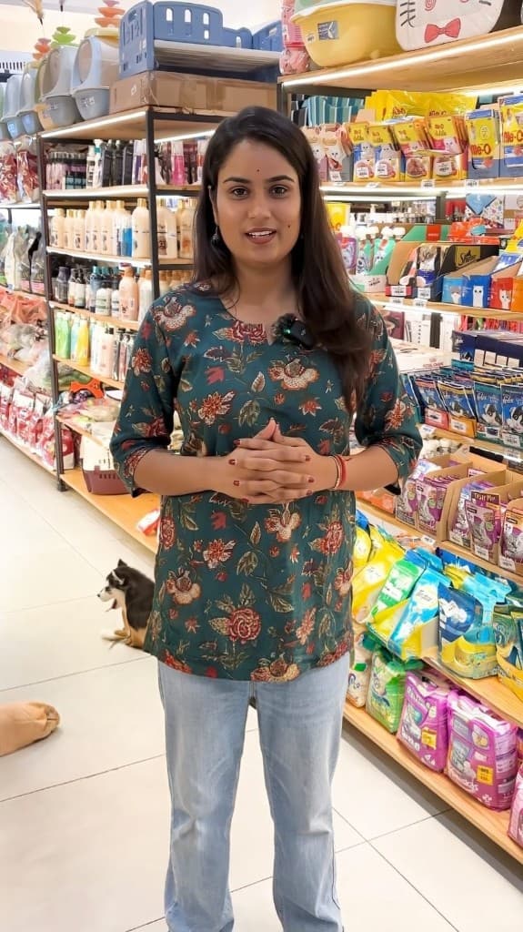 Pet store UGC ad