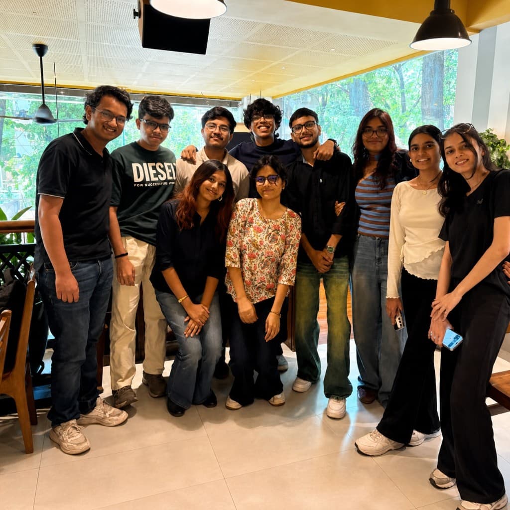 Flowrush team in a lounge area