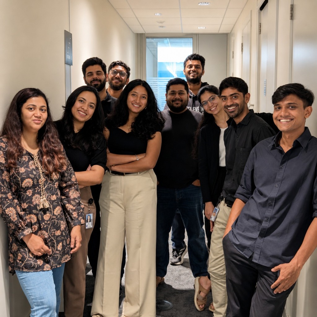 Flowrush group in the office