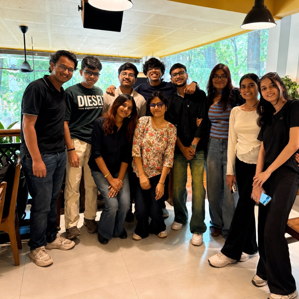 Flowrush team in a lounge area